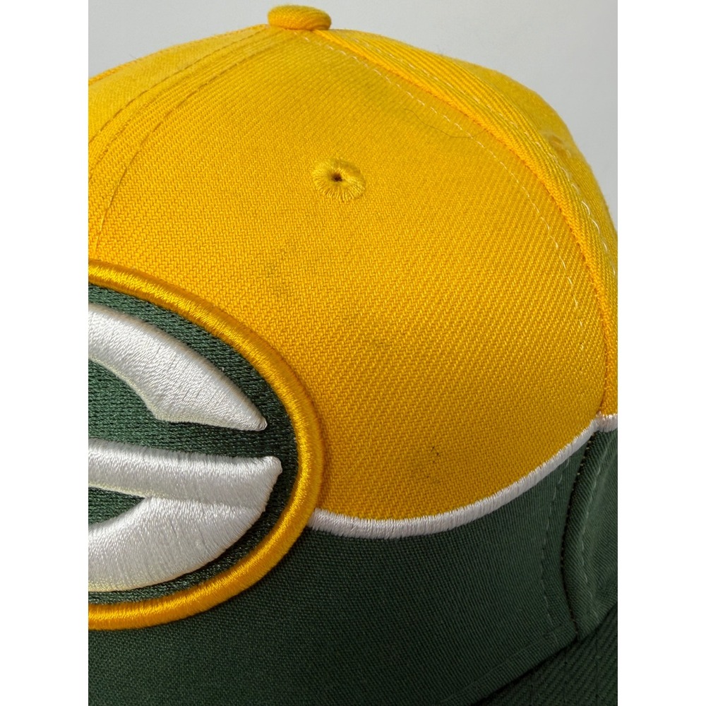 New Era 59FIFTY Green Bay Packers City Cluster Patch Hat Fitted 7 3/8 Two Tone - Picture 6 of 10
